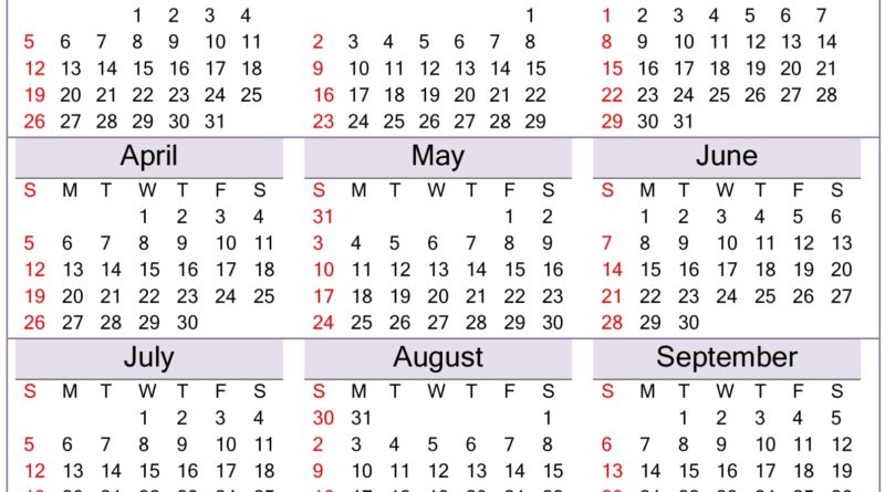 Calendar Template Download from freecalendarkart.com