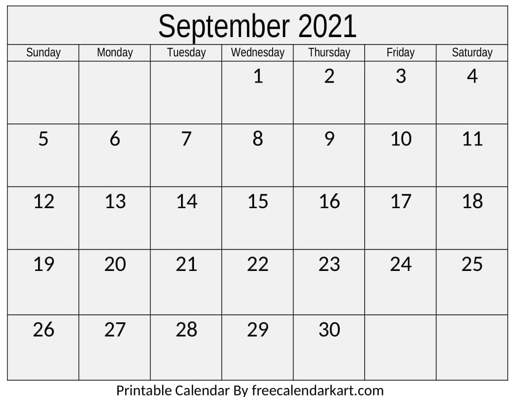 Free Printable Calendar 2021 September 6 Templates - Bank2home.com